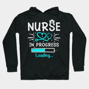 Nurse In Progress Loading Training Student Hoodie